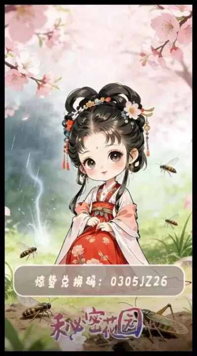 秘密花园hd惊蛰节气兑换码 秘密花园hd3月7日最新兑换码