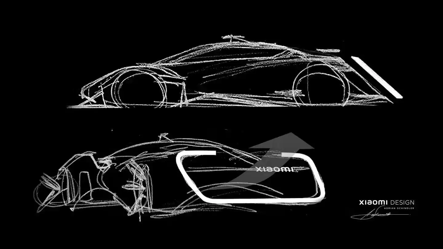 小米Vision Gran Turismo双门超跑设计师手稿公开，展车后续将在国内亮相