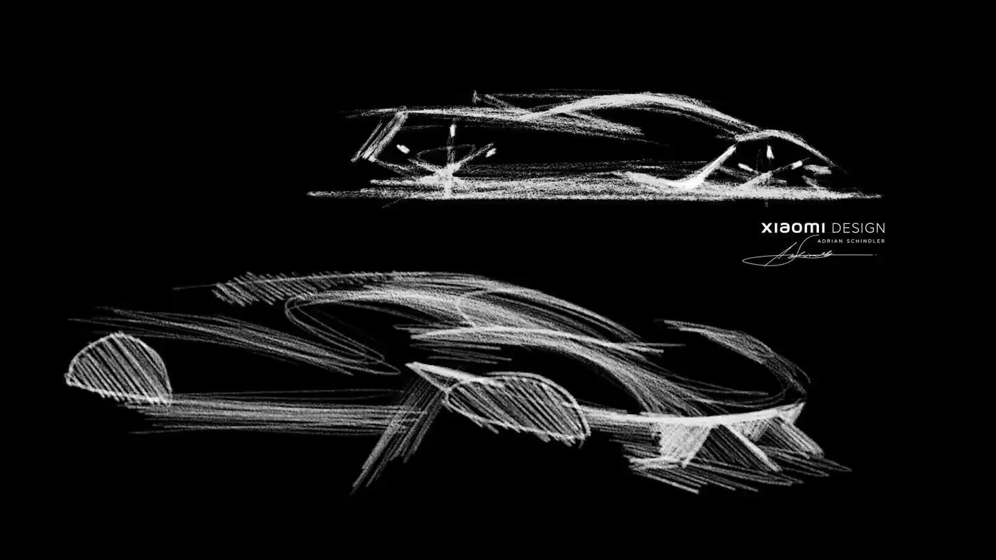 小米Vision Gran Turismo双门超跑设计师手稿公开，展车后续将在国内亮相