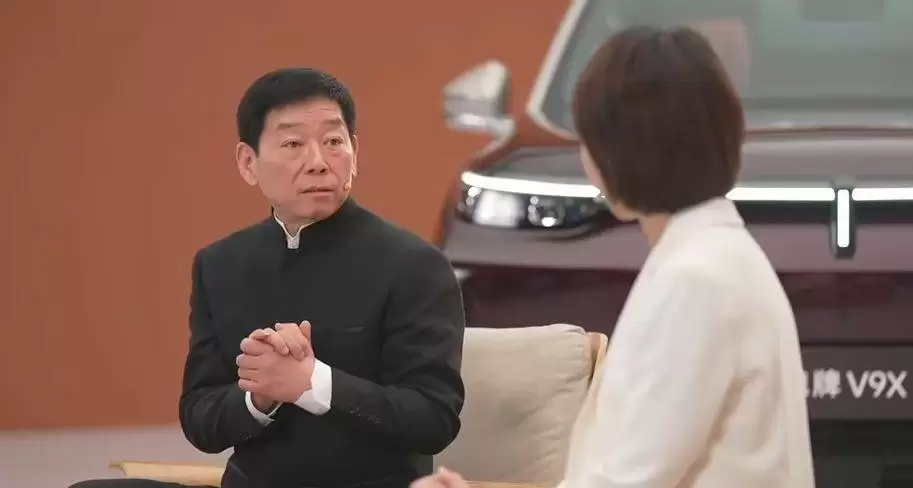 魏牌V9X直播现场