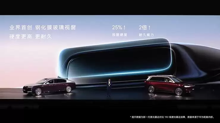 华为乾崑发布全球量产最高规格896线激光雷达