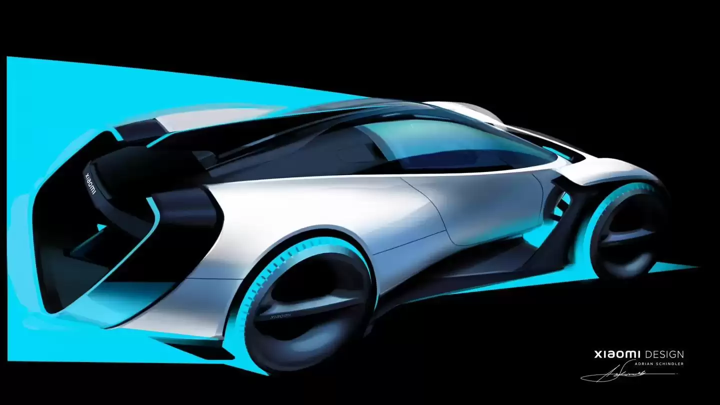 小米Vision Gran Turismo双门超跑设计师手稿公开，展车后续将在国内亮相