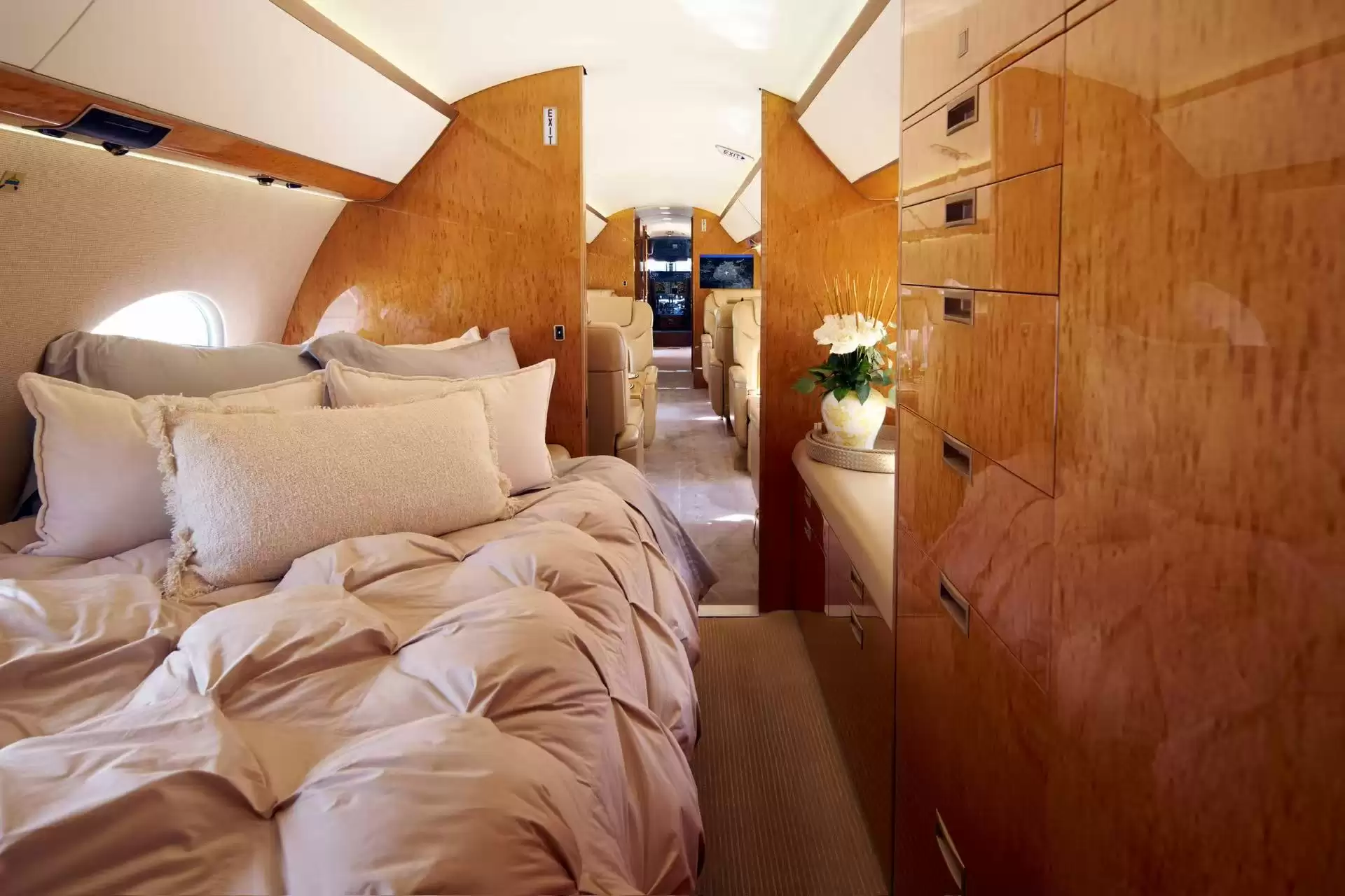 飞马精英航空新增第三架湾流G650包机 配星链系统与豪华客舱