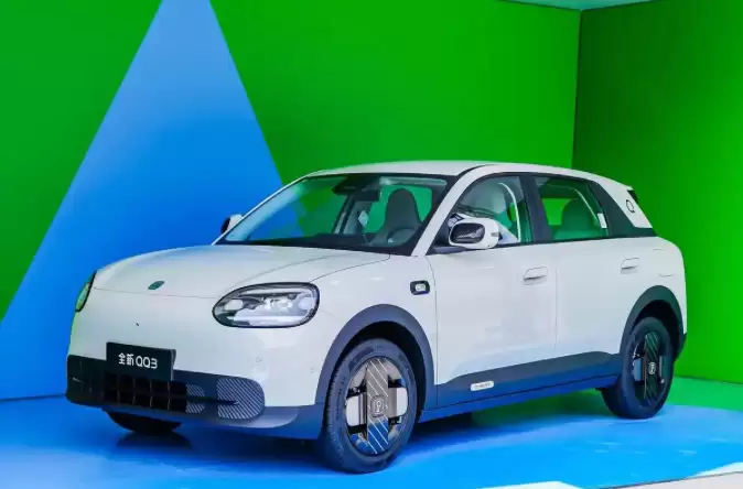 奇瑞全新QQ3 EV公布预售价，最高续航420公里.