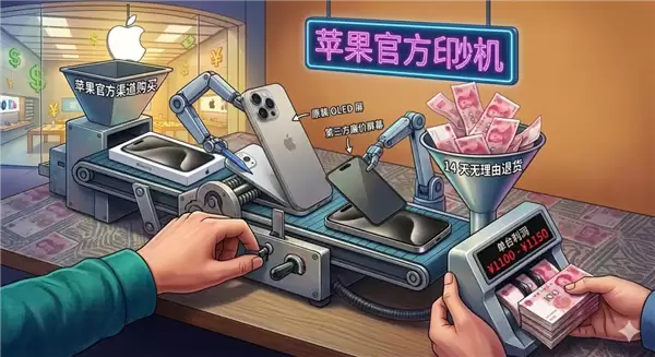 你买的全新iPhone 屏幕可能早被人偷偷换走了