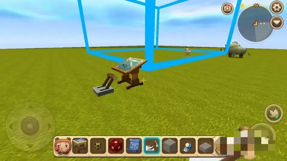 迷你对世界蓝图图纸怎么启动