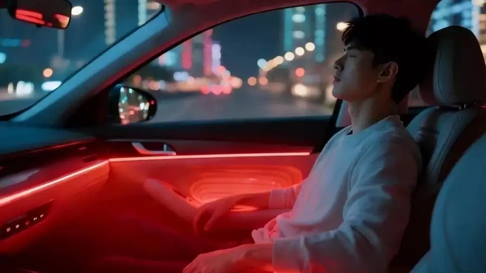 极狐车主，为何在车上做理疗？