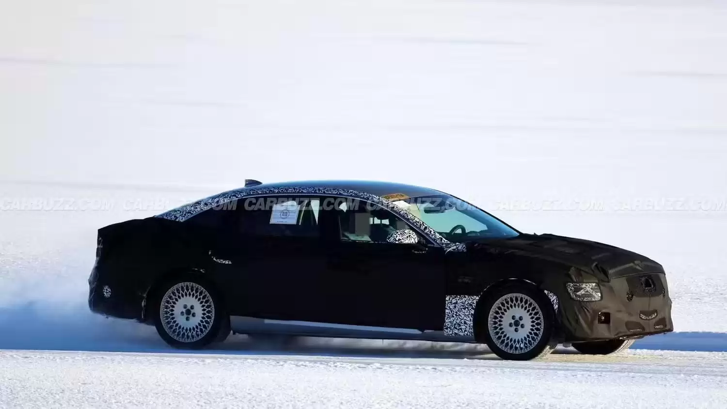 捷尼赛思G80混动版原型车曝光：纵置2.5T+双电机系统