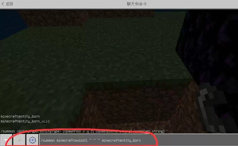 我的世界怎么召唤蓝色美西螈