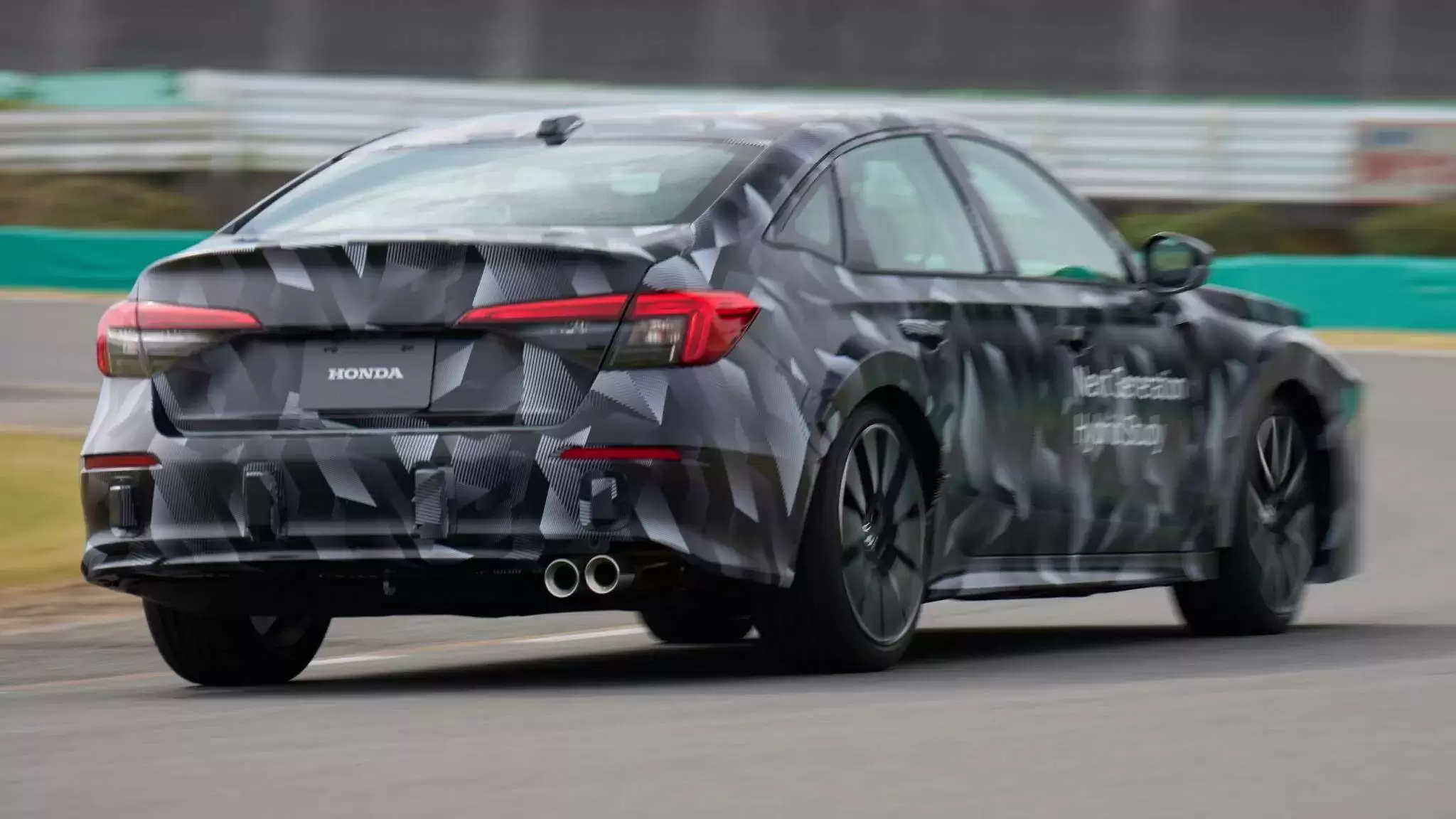 新一代本田思域渲染图