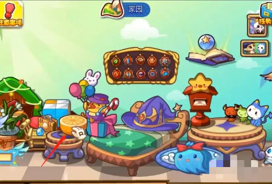 洛克王国魔法家具怎么用