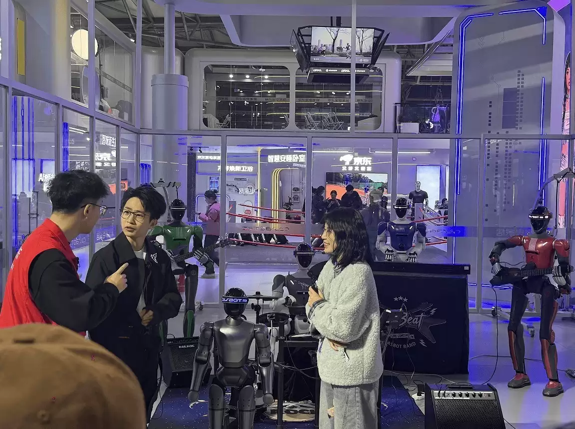 AWE 2026不仅有家电新品,京东展区机器人乐队也成看点