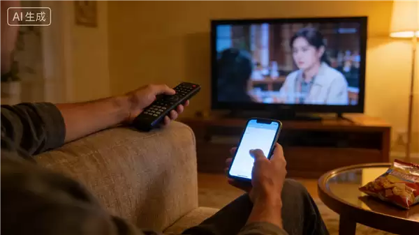 不再是年轻人专属 边看电视边刷手机视频成全民主流