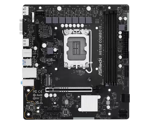 华擎发布混血版H610小主板:一条DDR4、两条DDR5