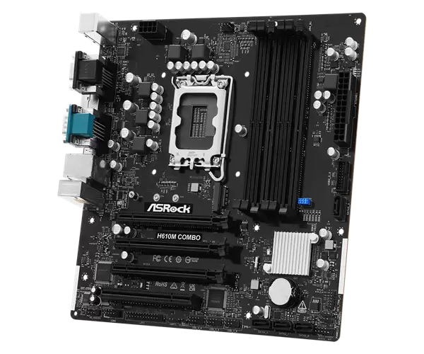 华擎发布混血版H610小主板:一条DDR4、两条DDR5