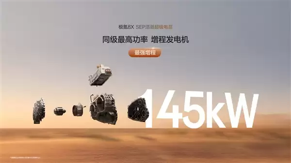 新能源“公路之王” 极氪8X动力信息公布:混动首个三电机兆瓦电驱