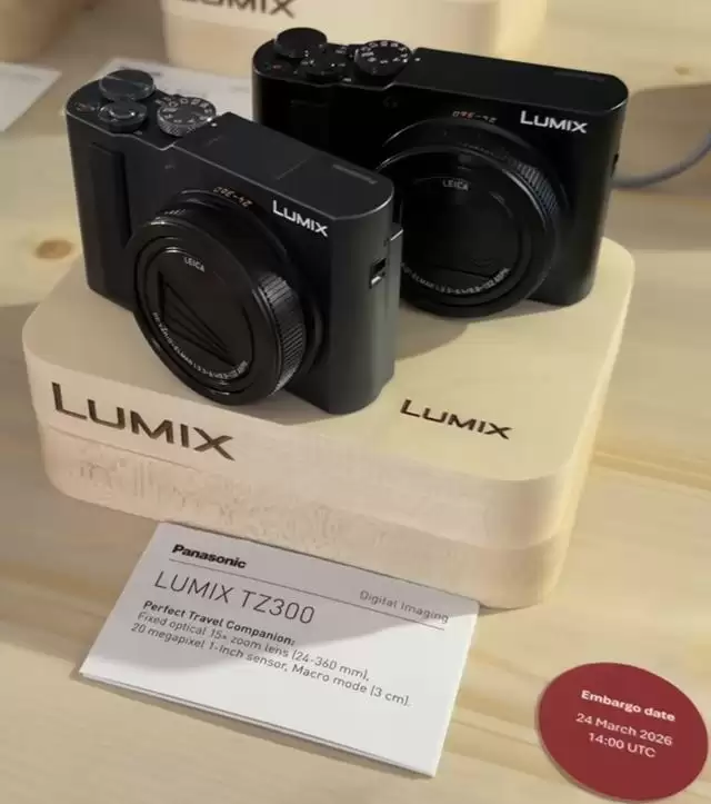 松下Lumix TZ300卡片机曝光，有望3月24日发布