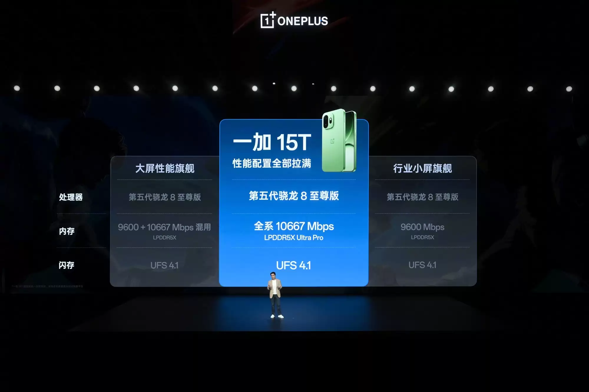 一加 15T 新品发布:小屏之躯,性能碾压大屏!