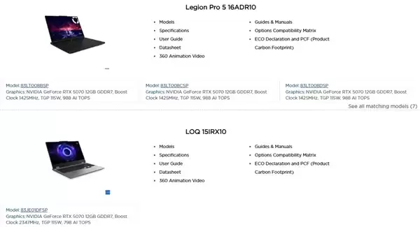 游戏本性能再加强!12GB显存RTX 5070移动版再现:4月底见