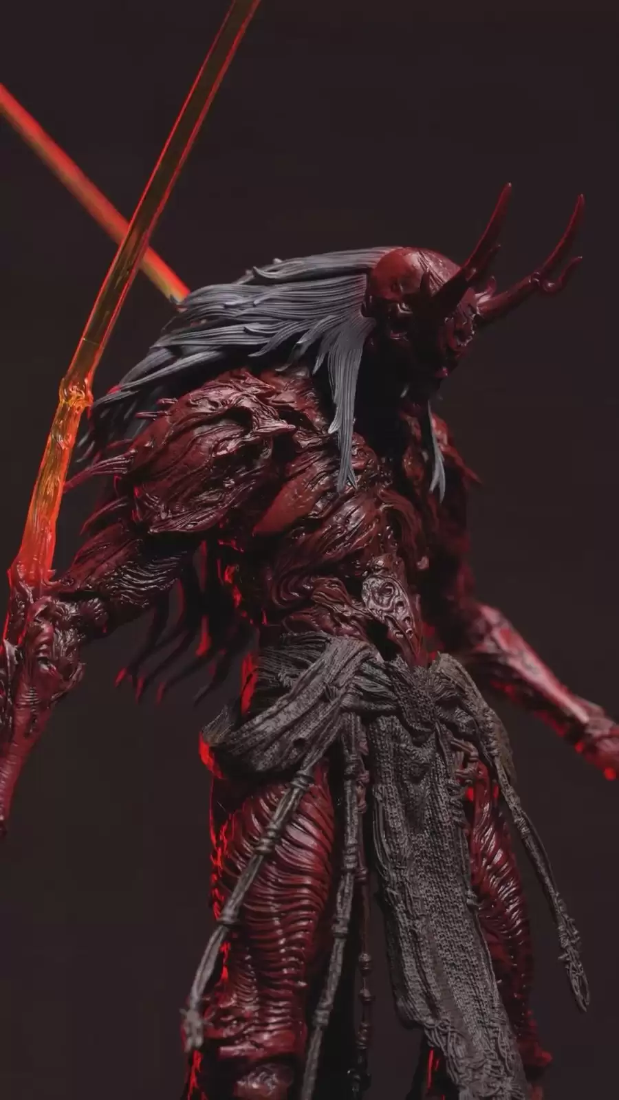 《黑神话:悟空》夜叉王可动人偶 压迫感十足!