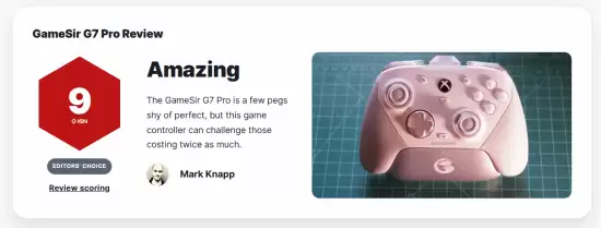 国产手柄获IGN 9分超高评价！直言近乎“完美”