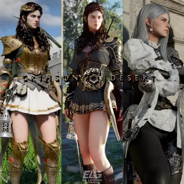 《红色沙漠》性感女性角色、NPC合集 各个美如画!