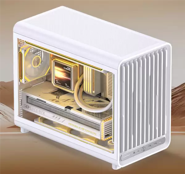 乔思伯D33系列M-ATX机箱首发459元起 钢化玻璃侧板设计