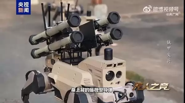 中国兵工研制新一代机器狼群系统,三型分工构建模块化智能火力体系