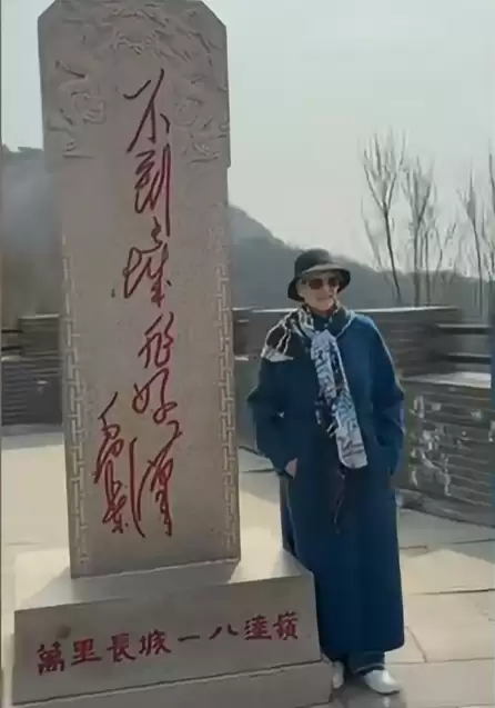 马斯克母亲打卡长城!年过七旬身姿矫健 灵魂发问网红雪糕