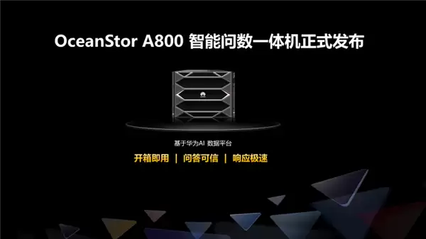 华为发布AI智能问数一体机：开箱即用+知识挖掘