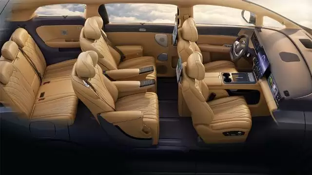 比亚迪第二代腾势D9内饰图首发，明日预售