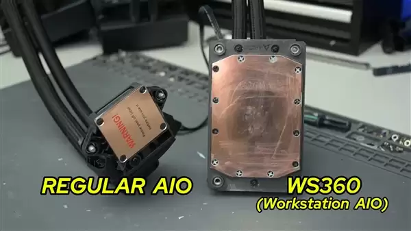 RTX 3080装上360mm服务器水冷：显存温度骤降54℃！性能提升9%