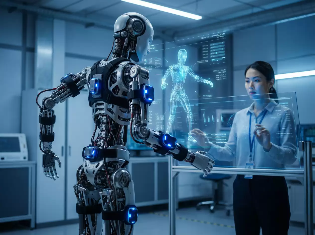 智象未来联手诺亦腾机器人：年内预计生成超数万小时具身智能训练数据