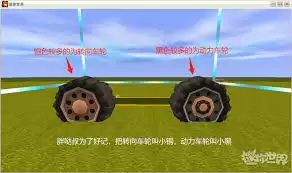 迷你世界动力车轮有啥作用
