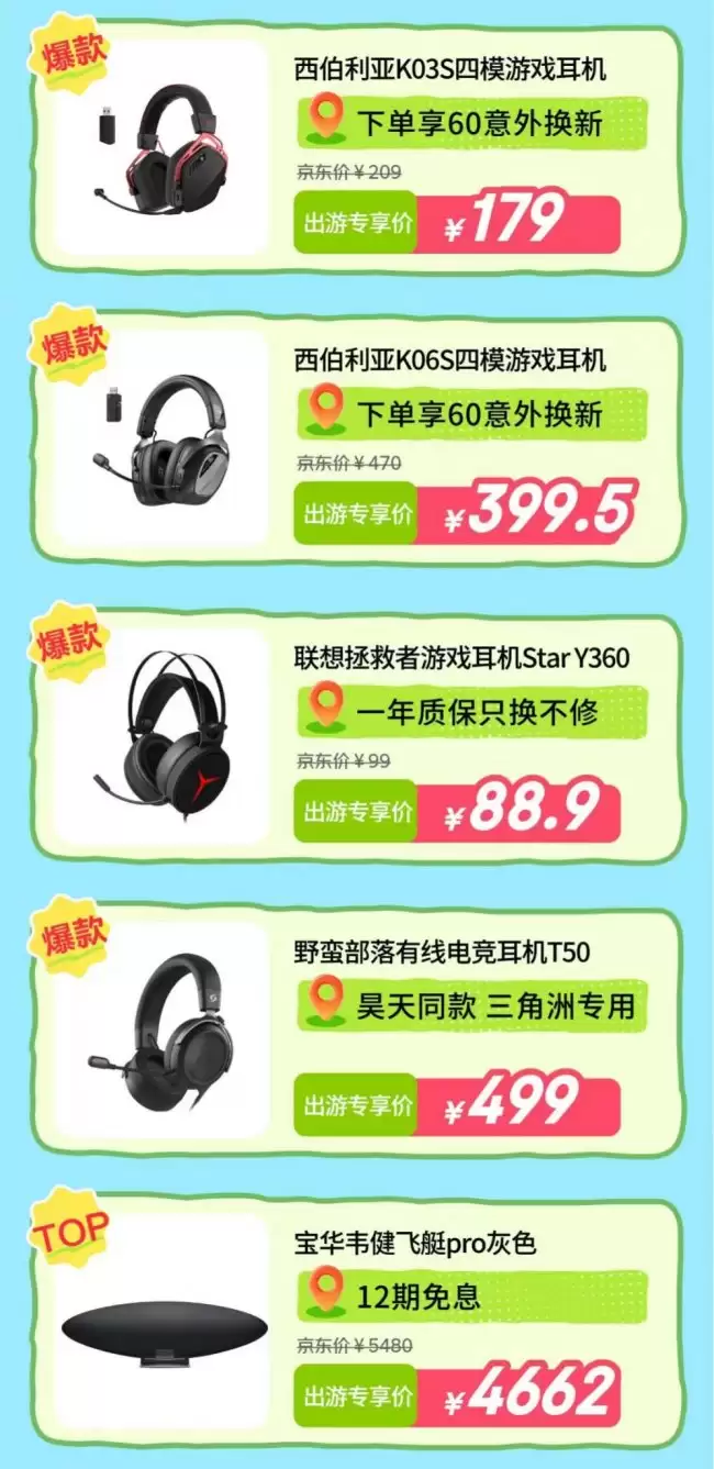 春日出游正当时 京东开启“3C数码出游季”享30天意外换新