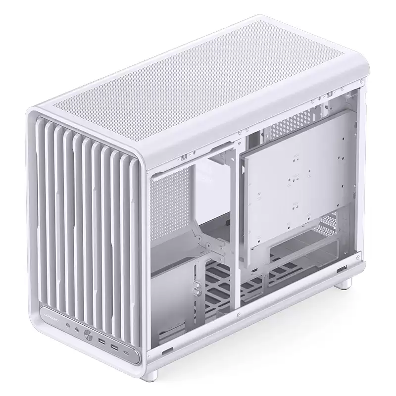 乔思伯推出 D33 M-ATX 机箱：铝合金前置 I/O 面板，可选木纹格栅