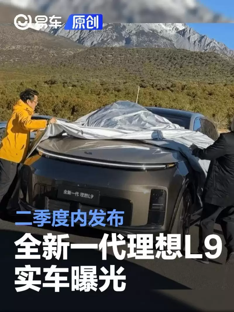 全新一代理想L9实车曝光 二季度内发布