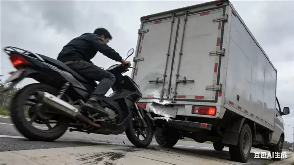 醉驾骑摩托撞违停货车身亡家属索赔120万 法院判赔偿99万