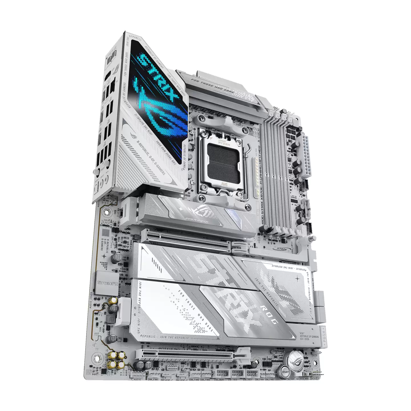 2999 元华硕 ROG X870E 吹雪 NEO 主板开售：5Gb 网口 + 双 USB-C 前置接口