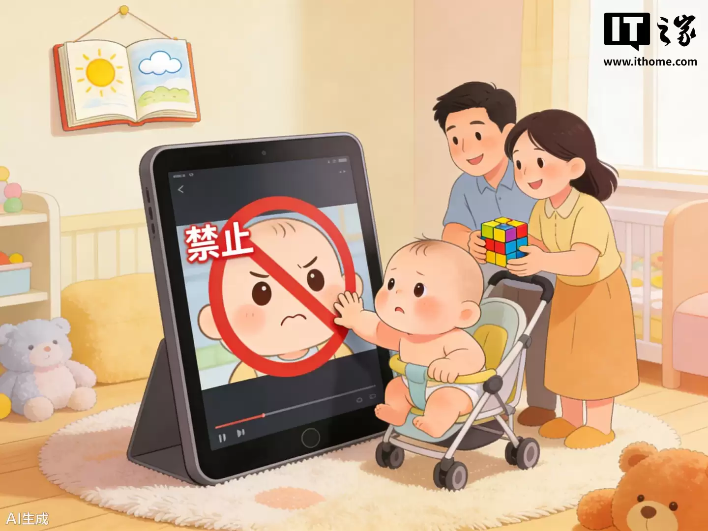 英国政府建议家长严控幼儿屏幕使用时间：2 岁以下完全避免，2-5 岁每天不超 1 小时