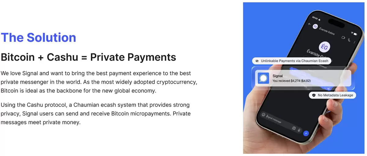 Dorsey推Signal用BTC