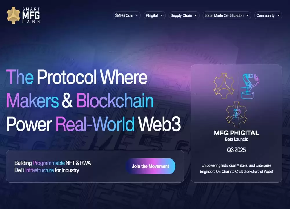 Smart MFG(MFG)币深度解析：区块链+制造业的投资新蓝海