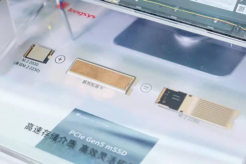 江波龙将 mSSD 扩展至 PCIe Gen5，推出 SPU 存储处理单元