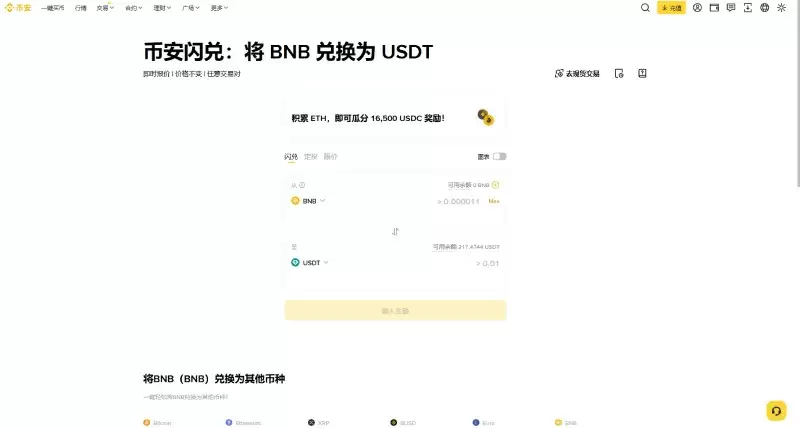 币安执行交易服务介绍