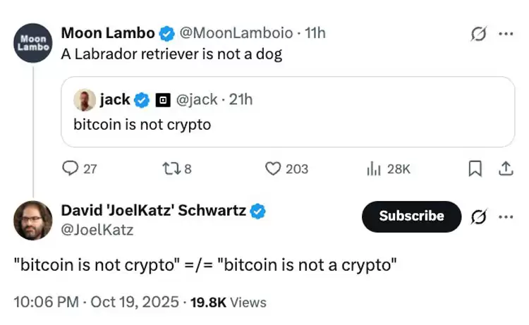 比特币（BTC）如果不是加密货币,详细了解那是什么？传闻中的中本聪发表看法