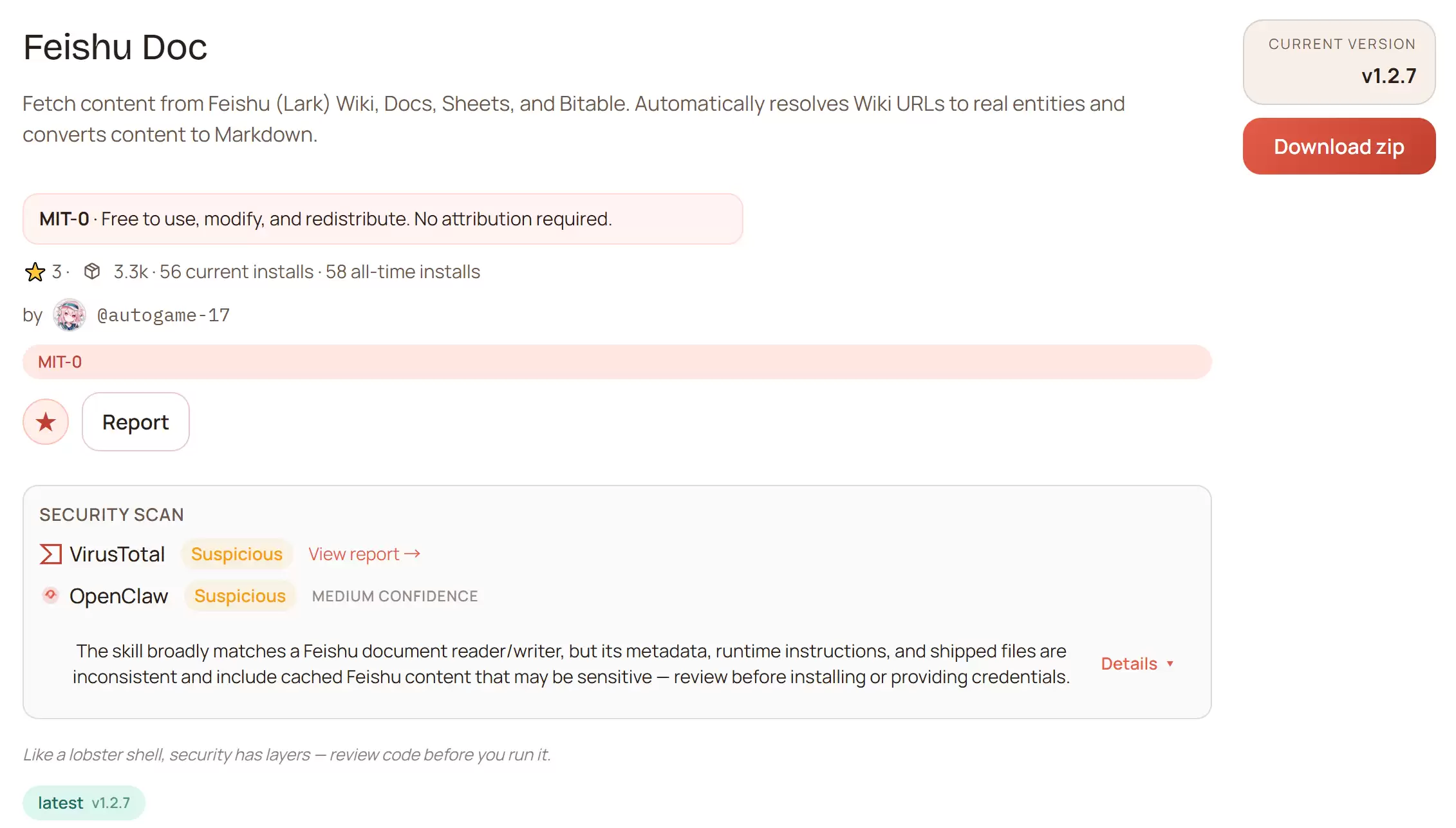 Feishu Doc技能介绍图