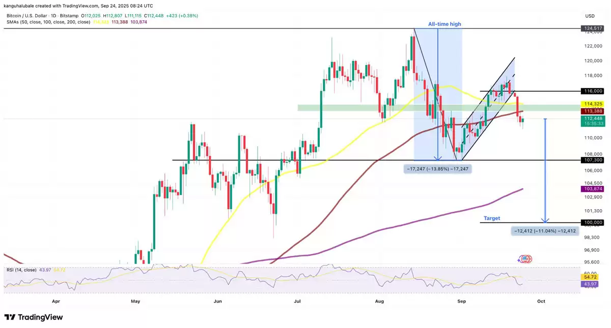 比特币巨鲸一个月抛售 14.7 万枚 BTC:下一站是 10 万美元吗？一文了解