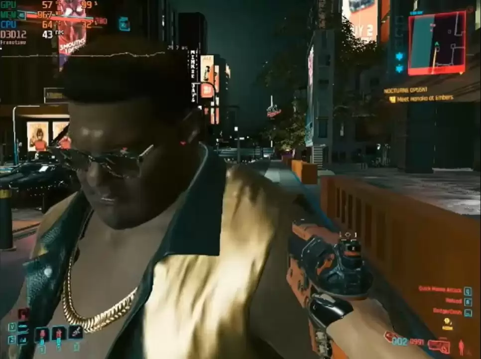 玩家使用1GB显存显卡玩《赛博朋克2077》 竟能有40帧！