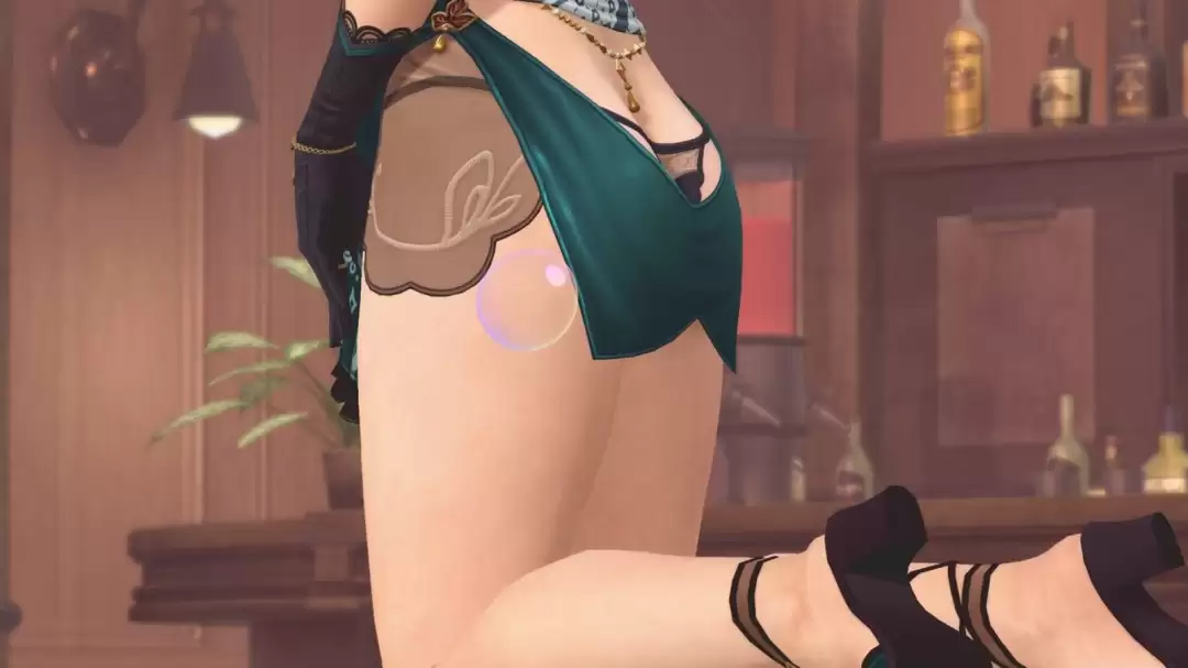 《维纳斯璀璨假期：死或生Xtreme》小百合生日活动开启 性感礼服露出东西半球