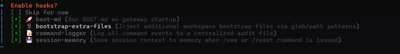初始化向导界面示例9